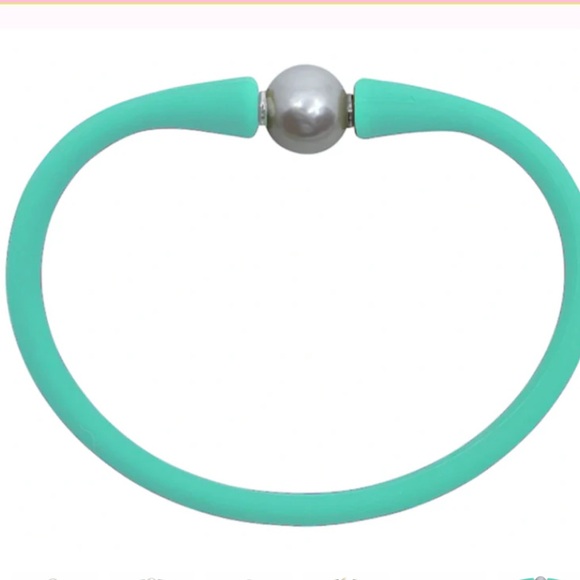NWOT Gresham Maui Bracelet - Freshwater Pearl, Aqua - Picture 1 of 6